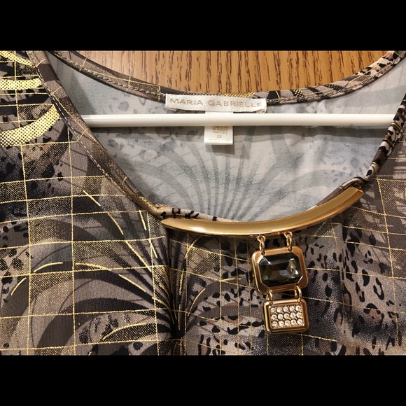 NWT Cute Maria Gabrielle Dress Size 2X - Picture 2 of 7